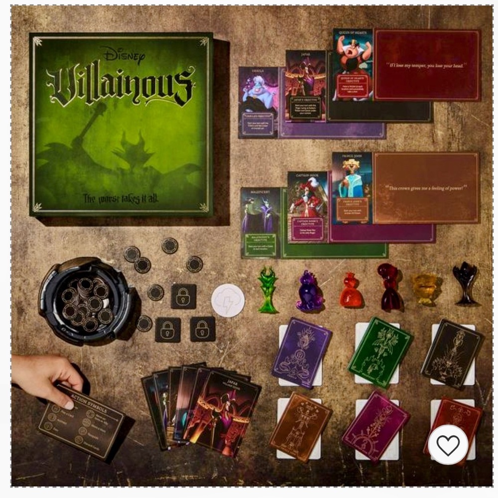 Villainous Board game, new in box, opened but never used.